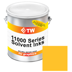 TW 11013 Medium Yellow Solvent Based Ink - Versatile Printing Ink