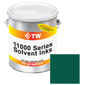 TW 11017 Emerald Green Solvent Based Ink - Versatile Printing Ink