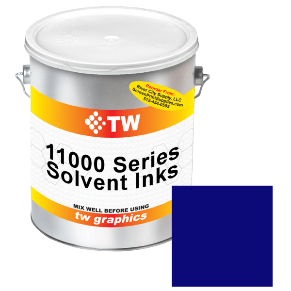 TW 11020 Ultra Blue Solvent Based Ink - Versatile Printing Ink