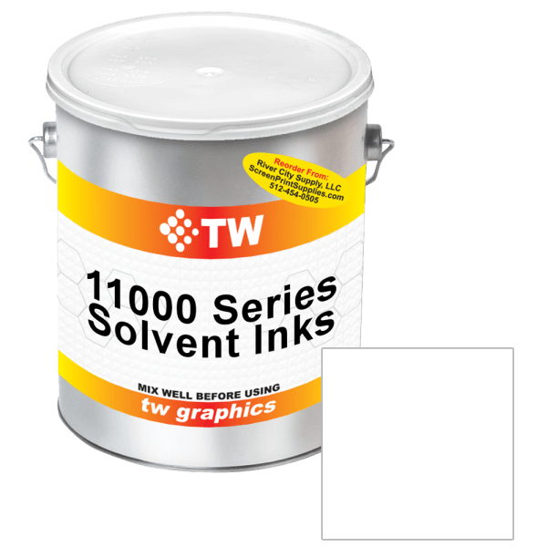 TW 11021 Opaque White Solvent Based Ink - Versatile Printing Ink