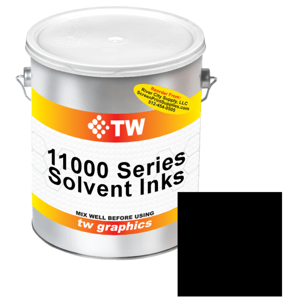 TW 11025 Opaque Black Solvent Based Ink - Versatile Printing Ink