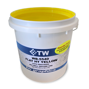 TW 5540 Flat Halftone Yellow Water Based Poster Ink