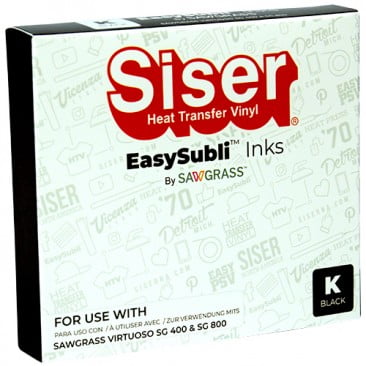 Siser EasySubli Sublimation Inks for the Sawgrass SG400 AND SG500 Printers - Black