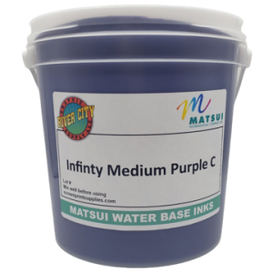Matsui Infinity Water Base Ink - Medium Purple - Convenient Ready-to-Print Formula