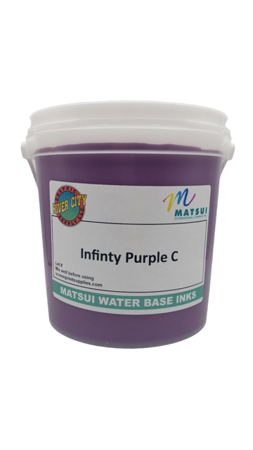Matsui Infinity Water Base Ink - Purple - Convenient Ready-to-Print Formula