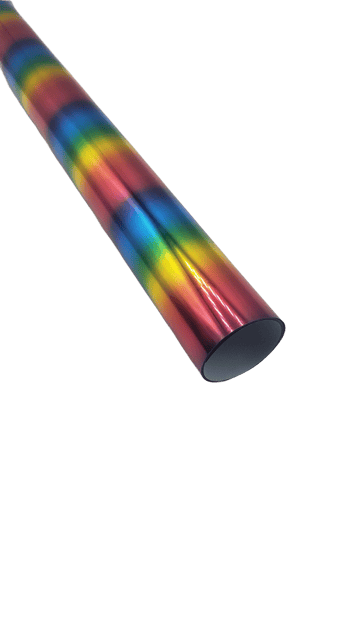 River City 20” Rainbow Foil Heat Transfer Vinyl - Metallic Brilliance