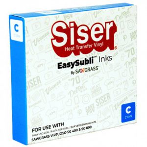 Siser EasySubli Sublimation Inks for the Sawgrass SG400 AND SG500 Printers - Cyan