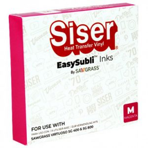 Siser EasySubli Sublimation Inks for the Sawgrass SG400 AND SG500 Printers - Magenta