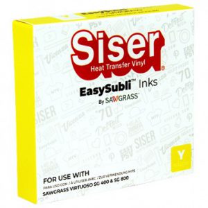Siser EasySubli Sublimation Inks for the Sawgrass SG400 AND SG500 Printers - Yellow