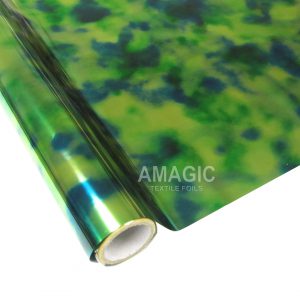 AMagic Specialty N0AL01 Tie Dye Heat Transfer Foil - Create Shiny Metallic Designs
