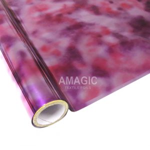 AMagic Specialty V0AL01 Tie Dye Heat Transfer Foil - Create Shiny Metallic Designs