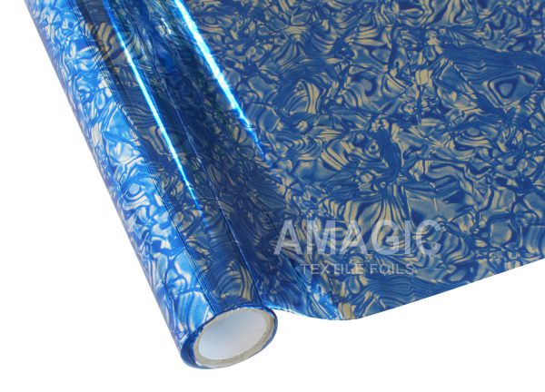 AMagic Specialty B0AC01 Marble Heat Transfer Foil - Create Shiny Metallic Designs