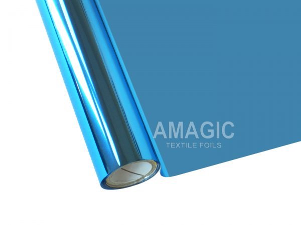 AMagic BG Celestial Blue Heat Transfer Foil - Create Shiny Metallic Designs