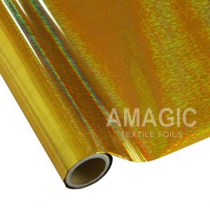 AMagic Holographic G0K219 Weave Heat Transfer Foil - Create Shiny Metallic Designs