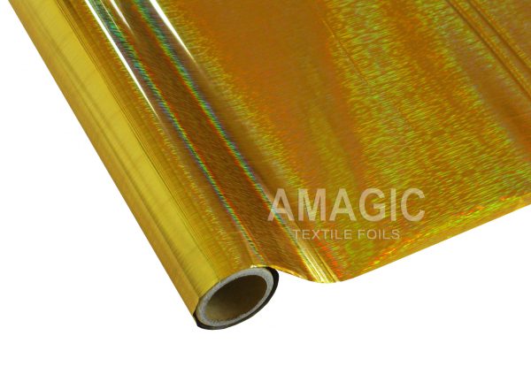 AMagic Holographic G0K219 Weave Heat Transfer Foil - Create Shiny Metallic Designs