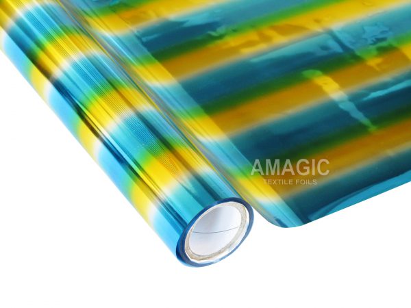 AMagic Specialty MCAA03 Rainbow Heat Transfer Foil - Create Shiny Metallic Designs