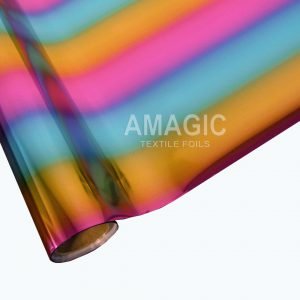 AMagic Specialty MCAA07 Rainbow Heat Transfer Foil - Create Shiny Metallic Designs
