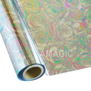 AMagic Specialty S0AD01 Rose Heat Transfer Foil - Create Shiny Metallic Designs