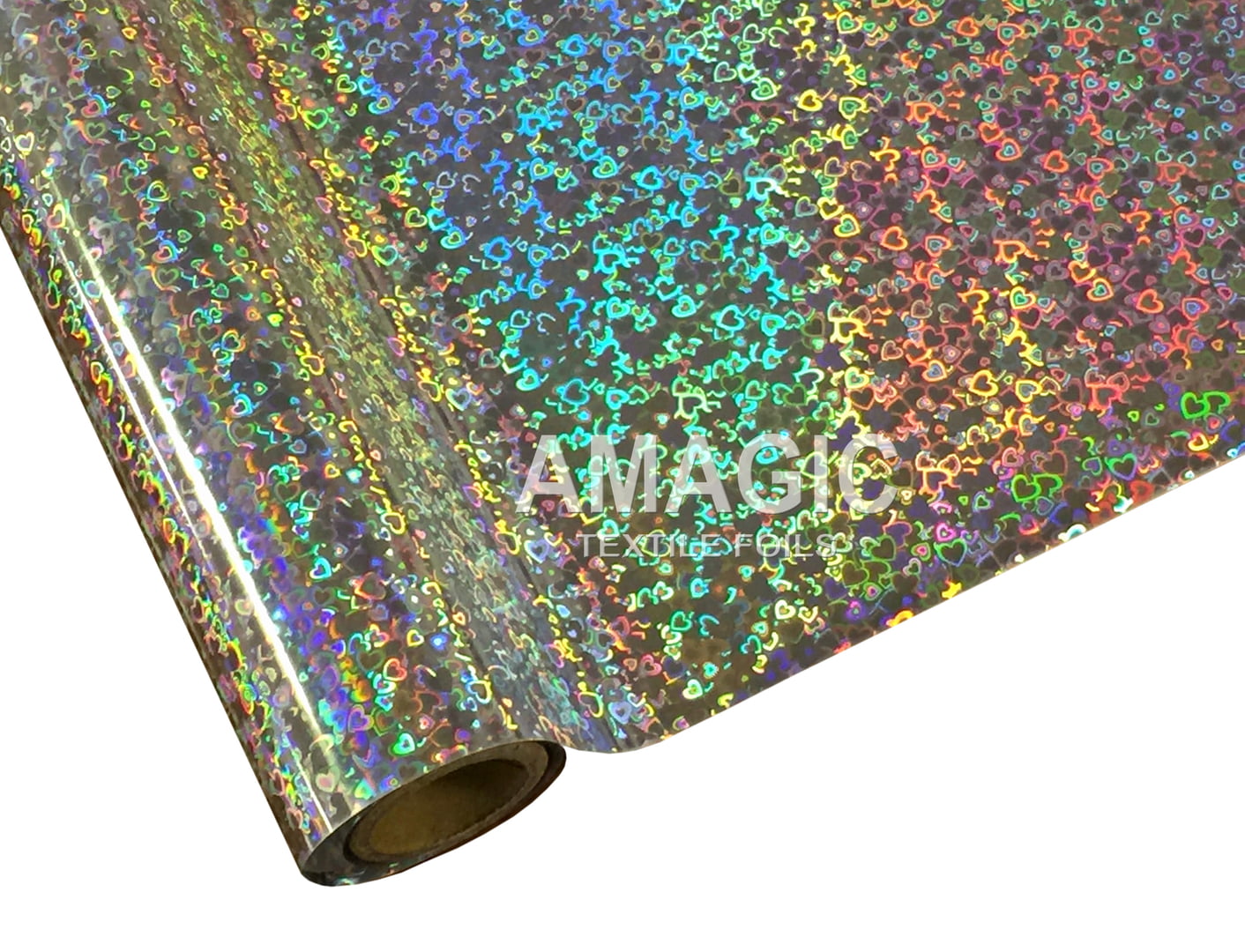 AMagic NH Olive Heat Transfer Foil - Create Shiny Metallic Designs