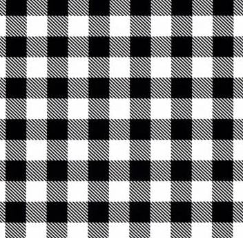 Black and White Buffalo Plaid Heat Transfer Vinyl and Carrier Sheet –  EcoFriendlyCrafts