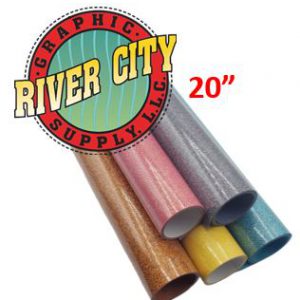 River City 20” Heat Transfer Vinyl Glitter Colors