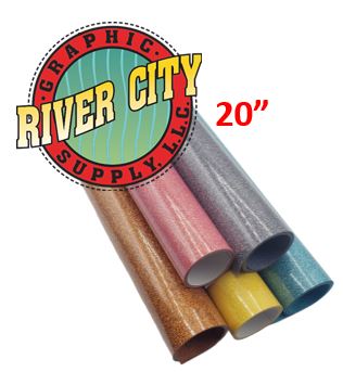 River City 20” 3D Puff Red Heat Transfer Vinyl