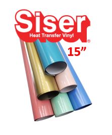 Siser Easyweed 15” Stretch Heat Transfer Vinyl Colors