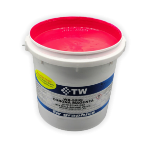 TW 5099 Gloss Corona Magenta Water Based Poster Ink – Perfect for Flat Stock