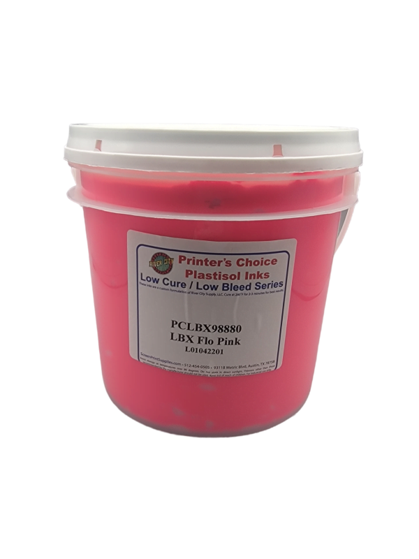 LBX Fluorescent Pink Plastisol Ink