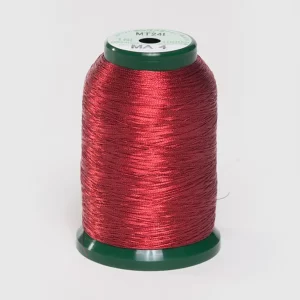 KingStar Metallic Embroidery Thread - Red MA4 for Stunning Embroidery Designs