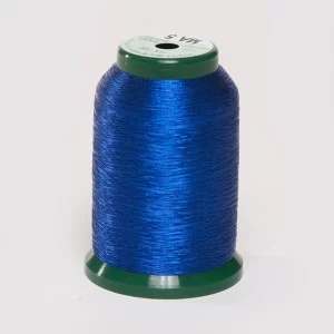 KingStar Metallic Embroidery Thread - Dark Blue MA5 for Stunning Embroidery Designs