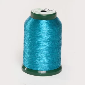 KingStar Metallic Embroidery Thread - Turquoise MA6 for Stunning Embroidery Designs