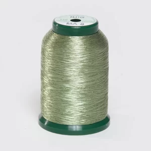 KingStar Metallic Embroidery Thread - Pale Green MA8 for Stunning Embroidery Designs