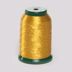 KingStar Metallic Embroidery Thread - Gold MG3