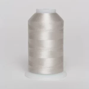Exquisite Polyester 101 Light Silver Embroidery Thread for Professionals