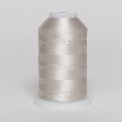 Exquisite Polyester 101 Light Silver Embroidery Thread for Professionals
