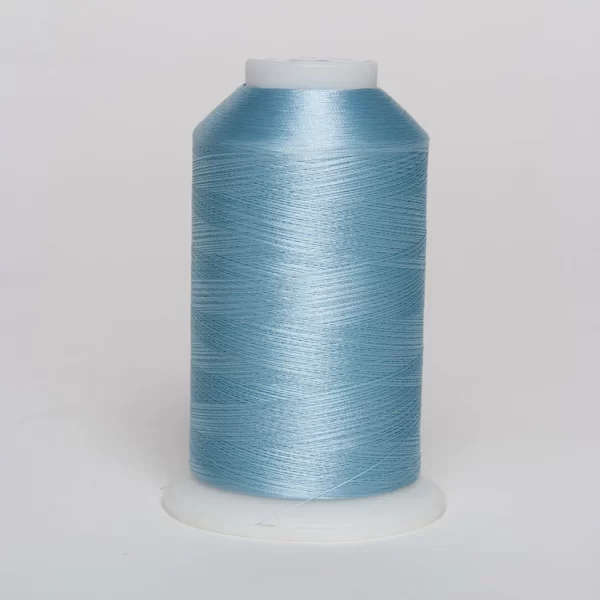 Exquisite Polyester 402 Ice Blue Embroidery Thread for Professionals