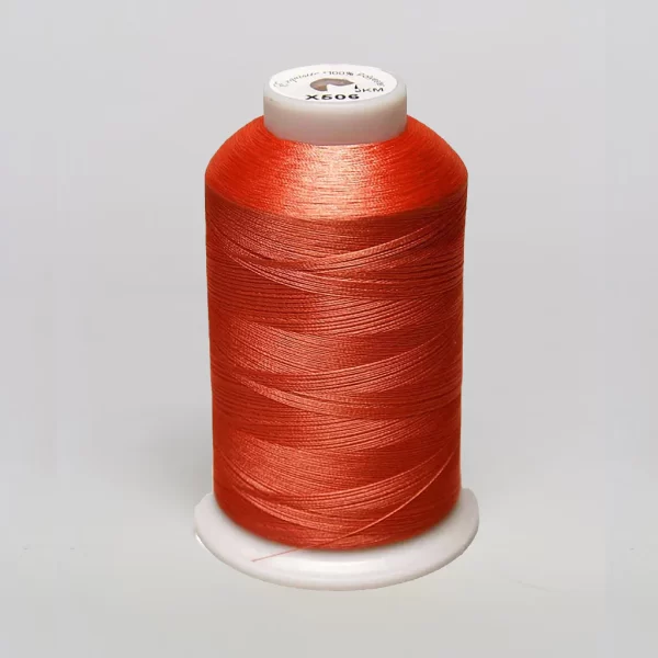 Exquisite Polyester 506 Carnation Pink Embroidery Thread for Professionals