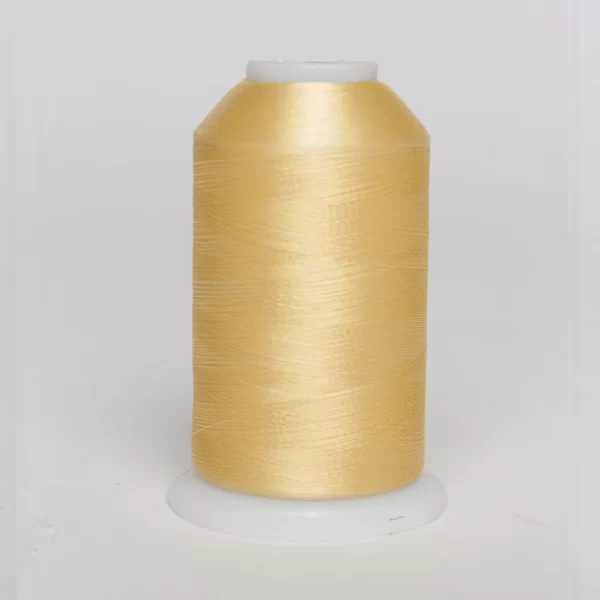 Exquisite Polyester 601 Custard Embroidery Thread for Professionals