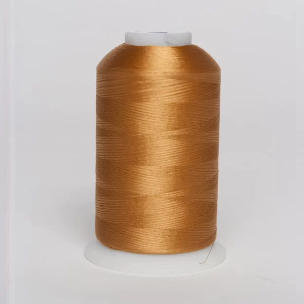 Exquisite Polyester 619 Caramel Embroidery Thread for Professionals