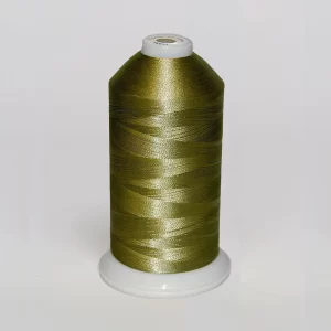 Exquisite Polyester 653 Reed Green Embroidery Thread for Professionals
