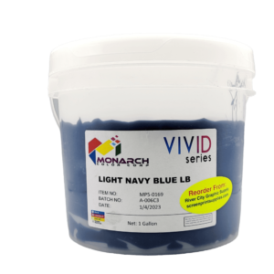 Monarch Vivid LB Plastisol Inks - Light Navy Blue